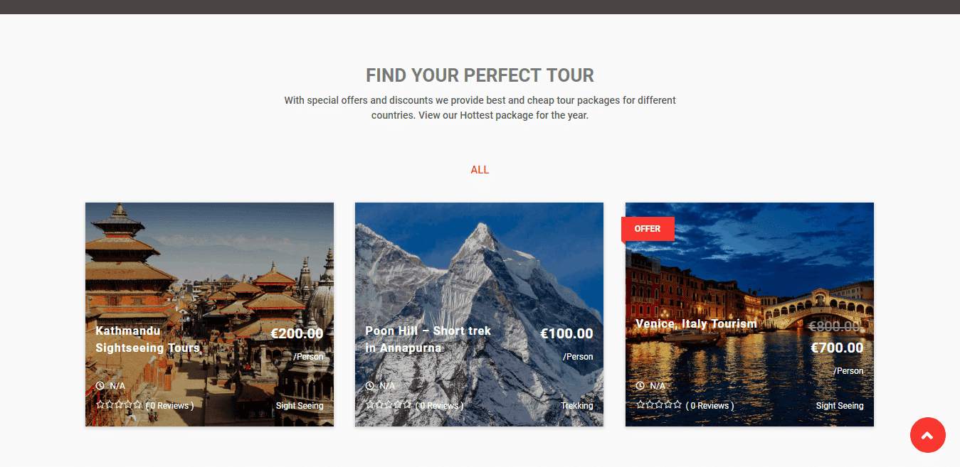 Сайт за туристически агенции с дизайн Travel L