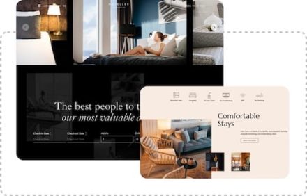 Изработка на сайт за хотел, къща за гости