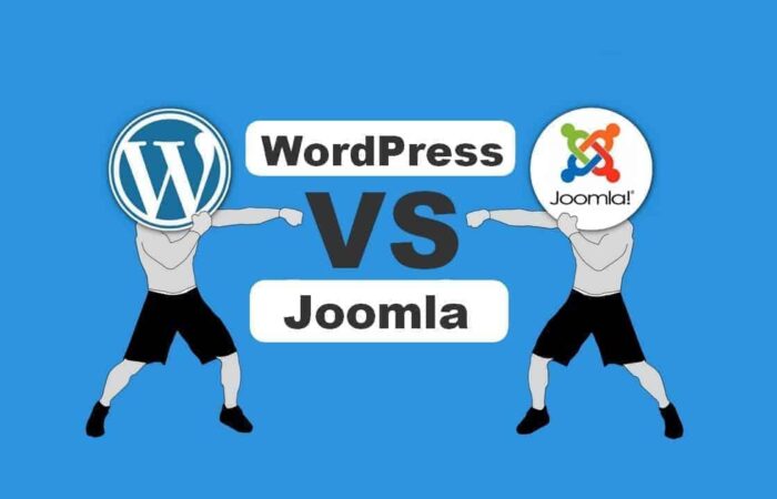 wordpress срещу joomla